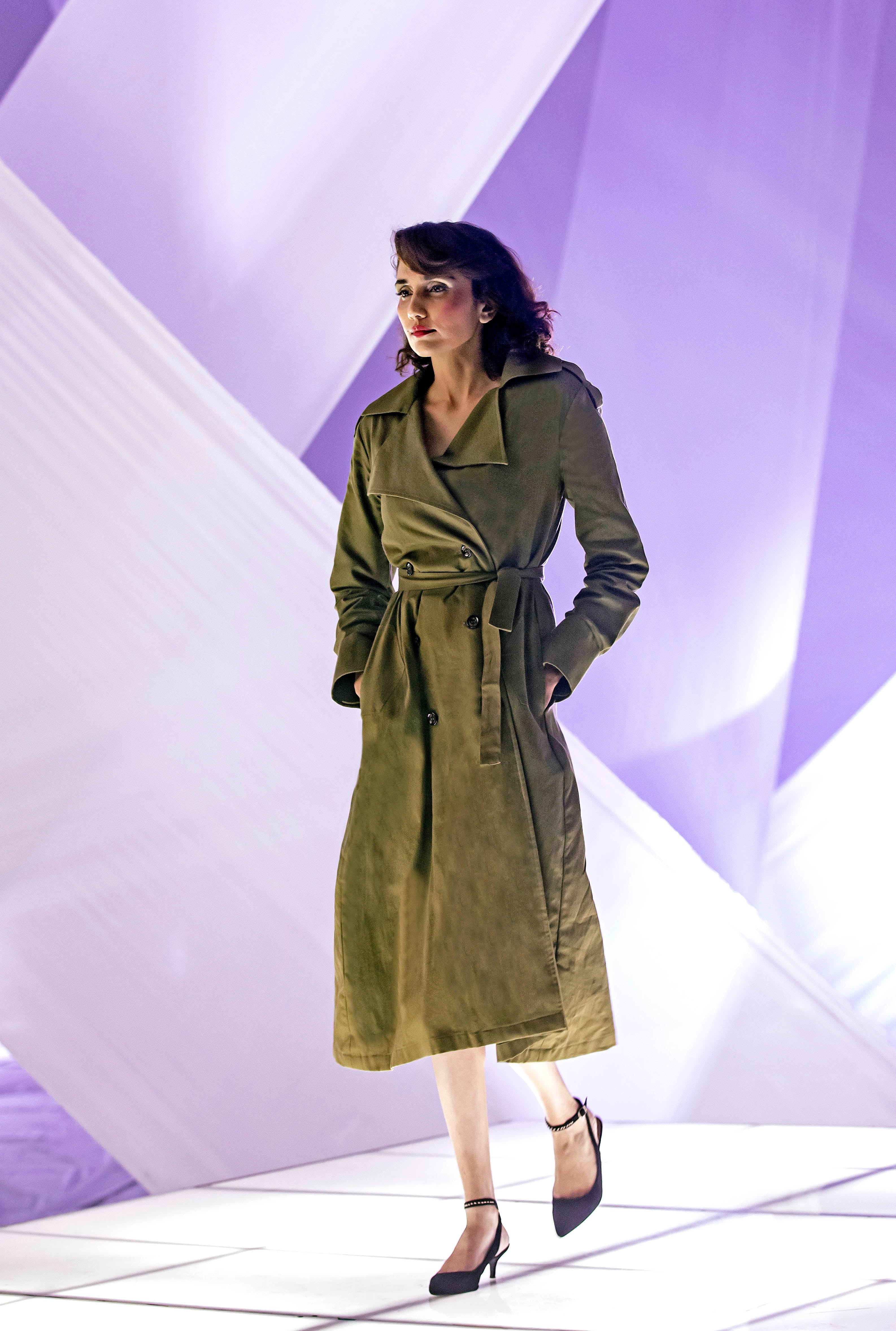 WRAP JACKET - OLIVE BRANCH