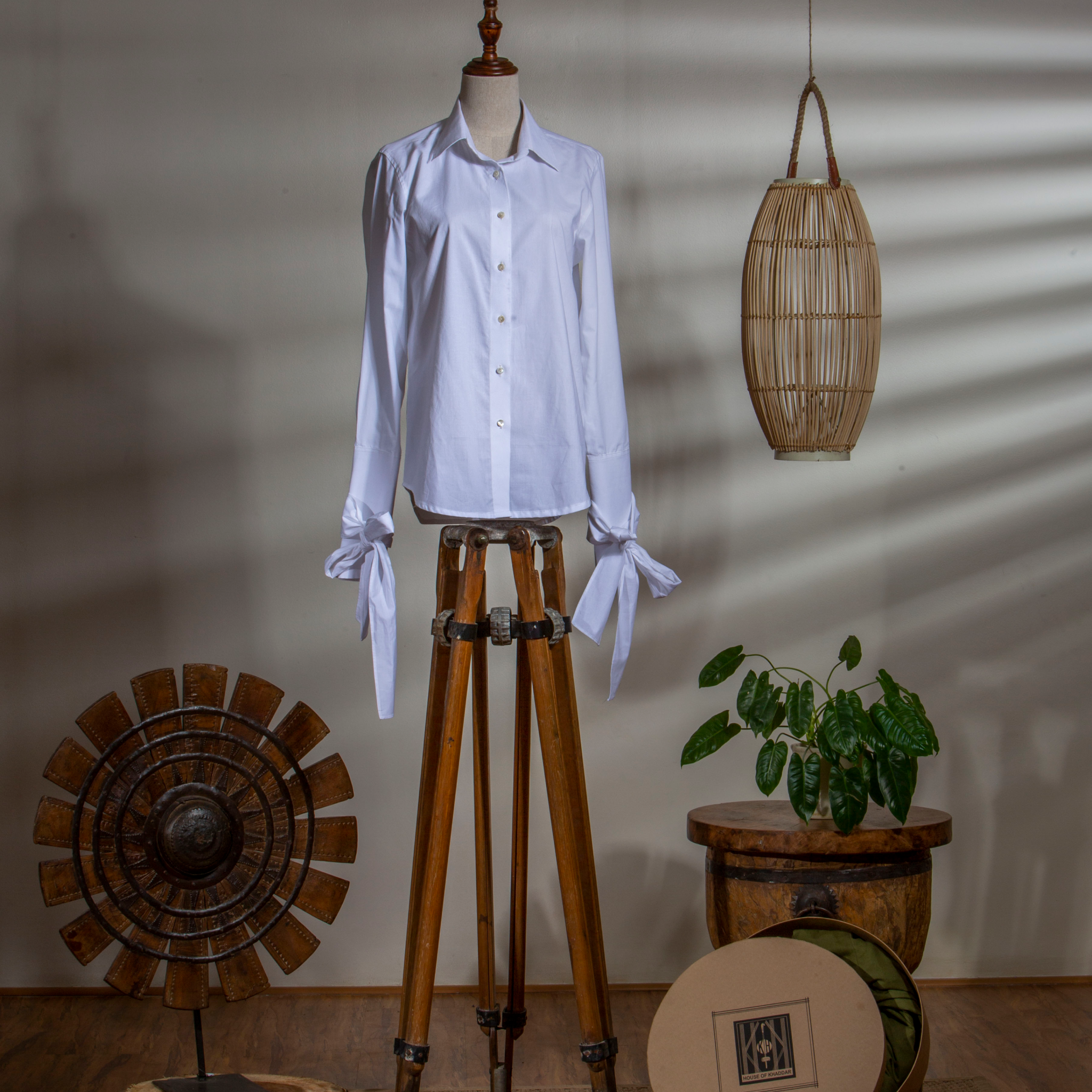 LONG BOW CUFF SHIRT