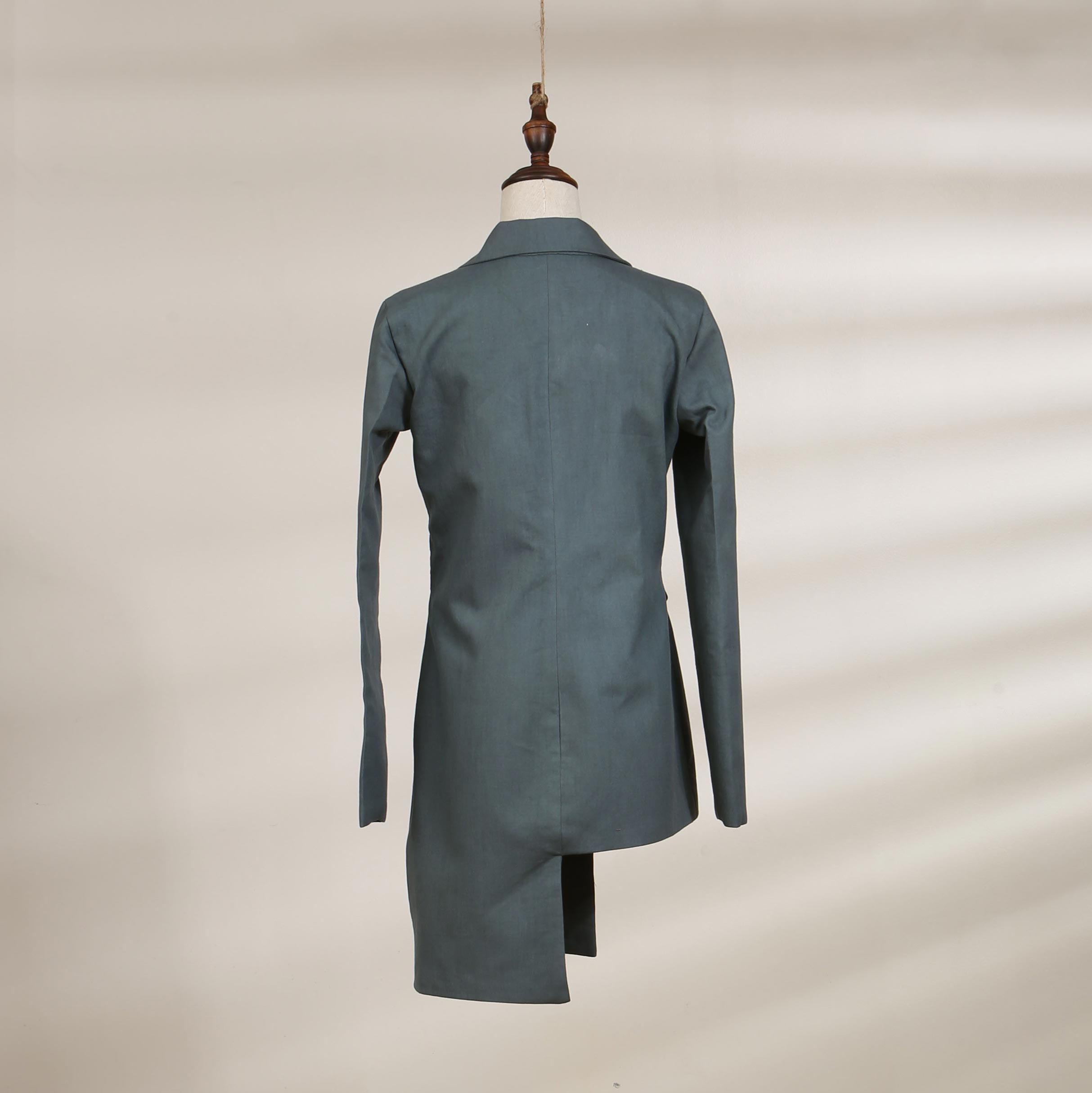 Asymmetric Blazer - Spring Lake