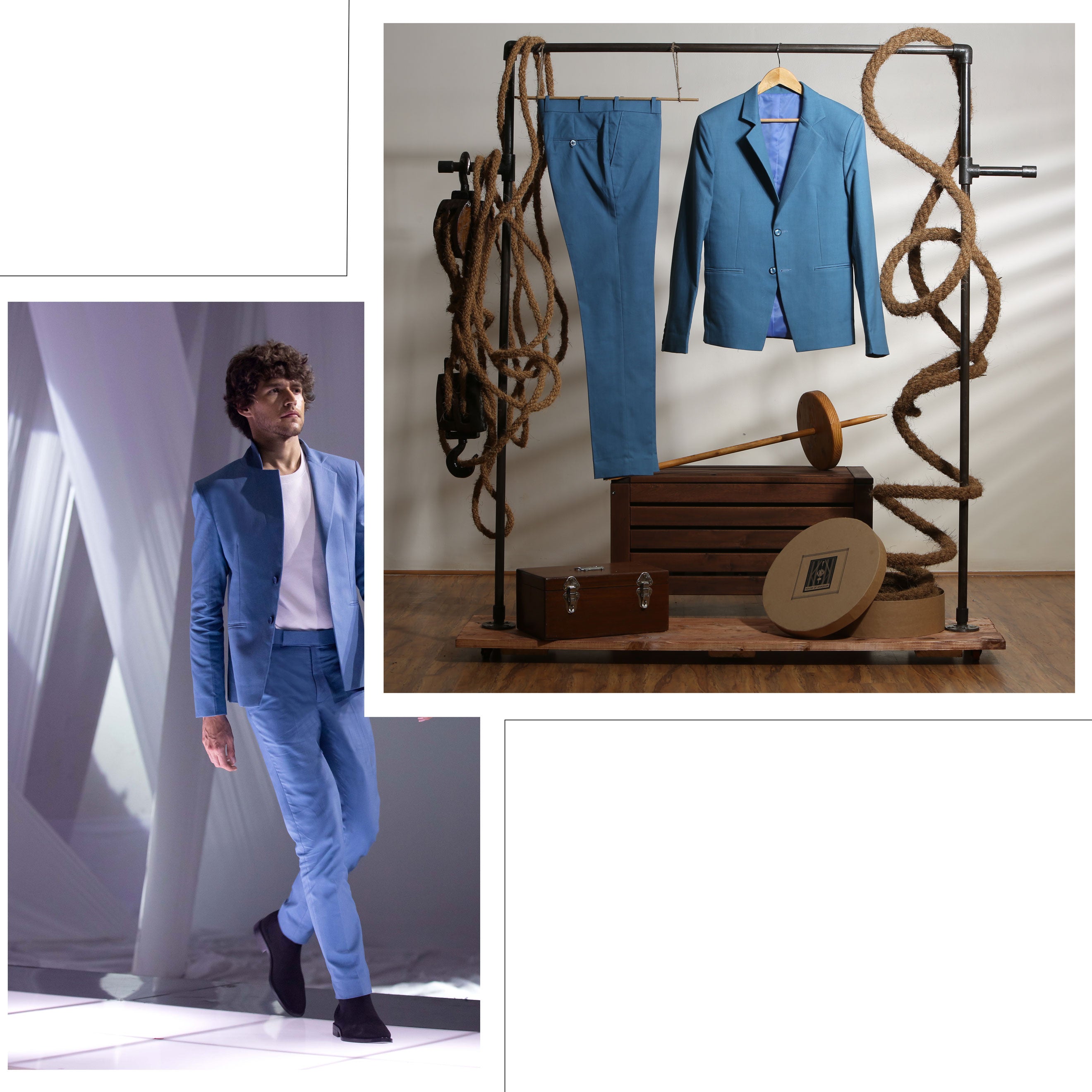 Slim Fit Suit Blazer