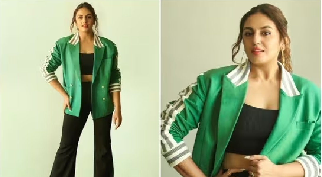 Huma Qureshi gives twist to casual fashion in a co-ord set